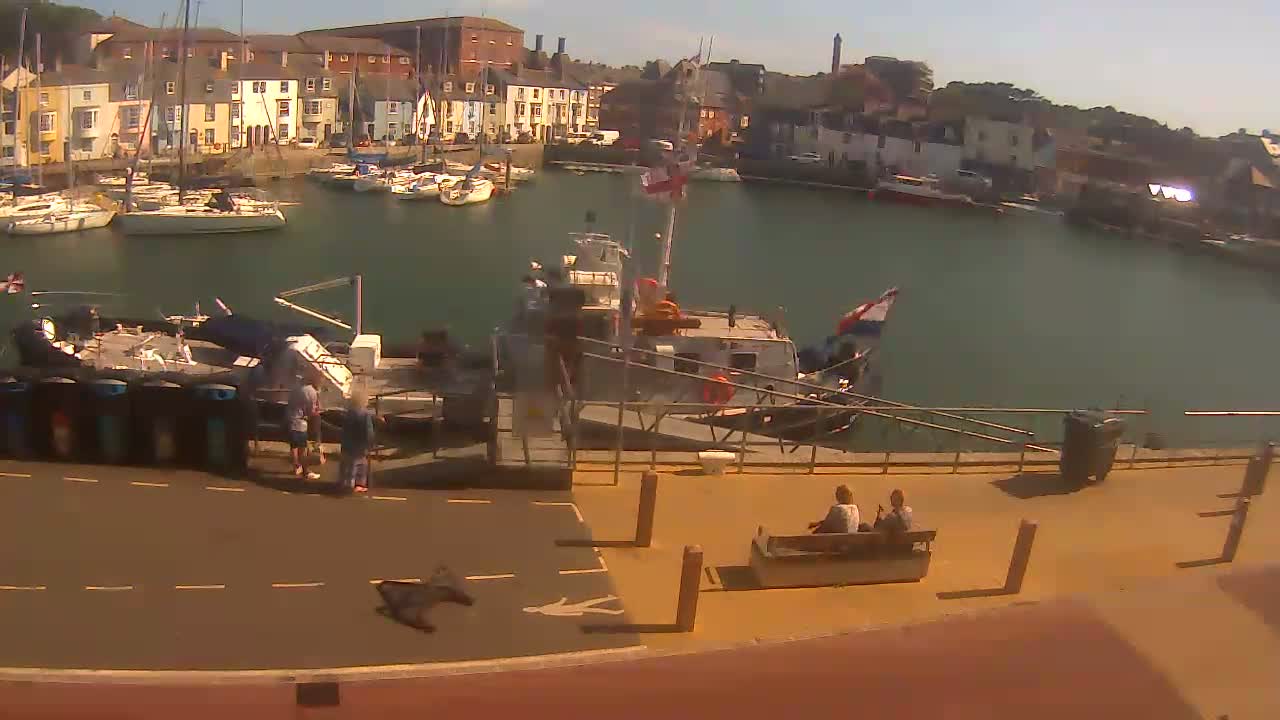 Weymouth Harbour Live Cam - Weymouth, Dorset, South West, England, United Kingdom