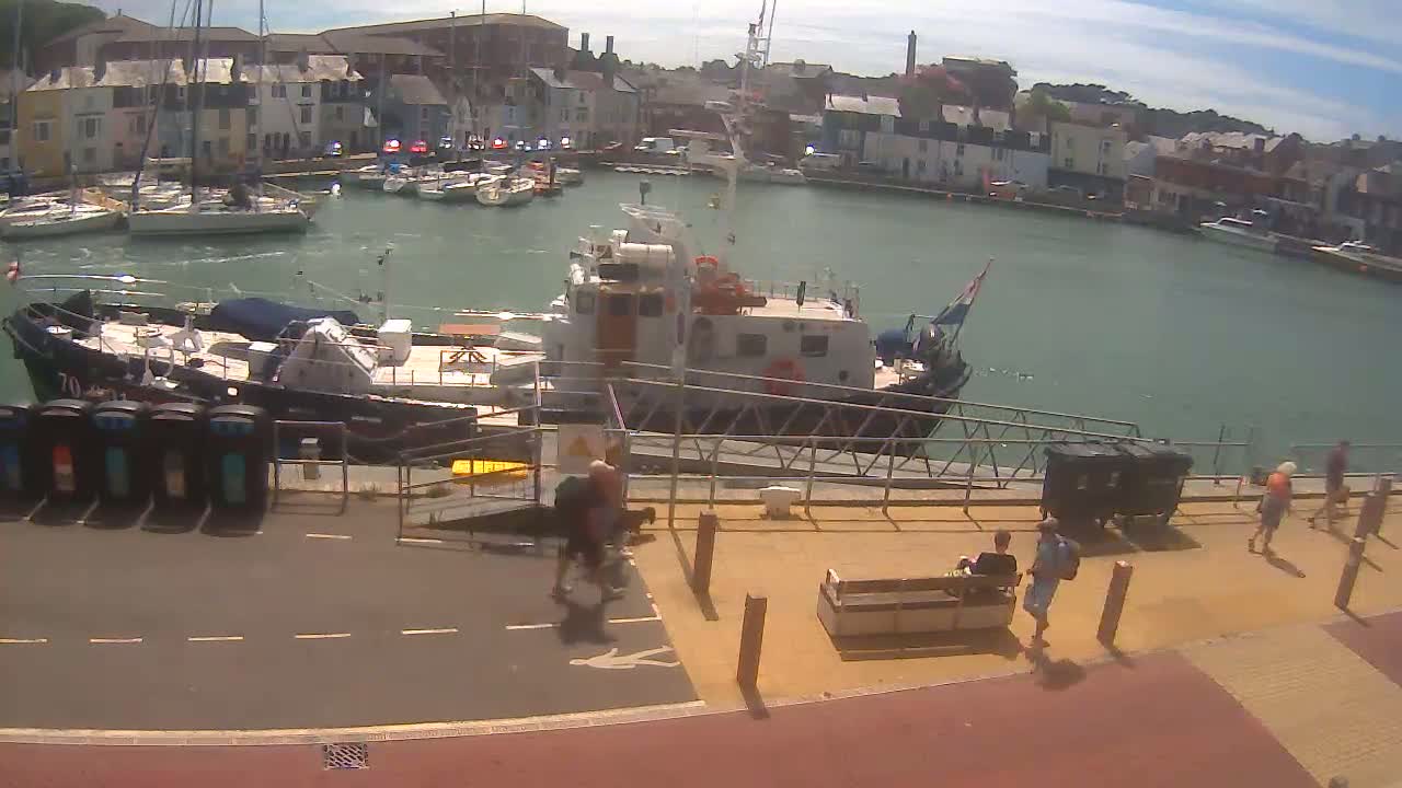 Weymouth Harbour Live Cam - Weymouth, Dorset, South West, England, United Kingdom