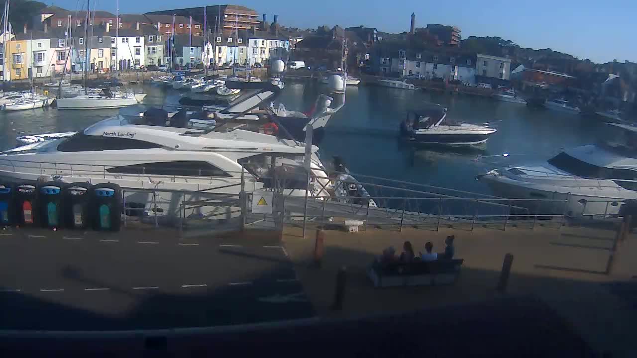 Weymouth Harbour Live Cam - Weymouth, Dorset, South West, England, United Kingdom