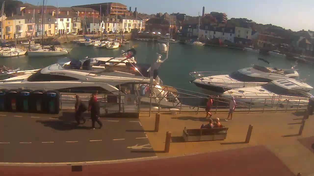 Weymouth Harbour Live Cam - Weymouth, Dorset, South West, England, United Kingdom