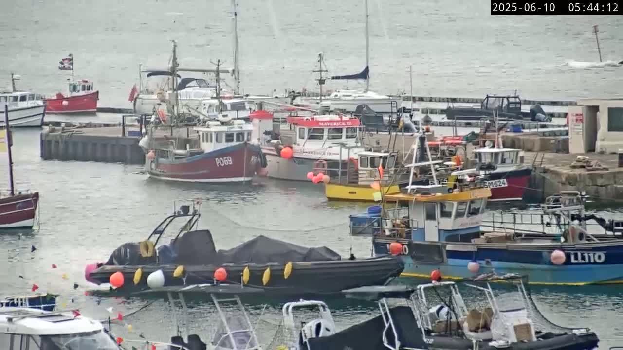Lyme Regis Harbour Live Cam - Lyme Regis, Dorset, South West, England, United Kingdom