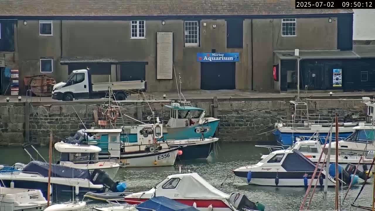Lyme Regis Harbour Live Cam - Lyme Regis, Dorset, South West, England, United Kingdom
