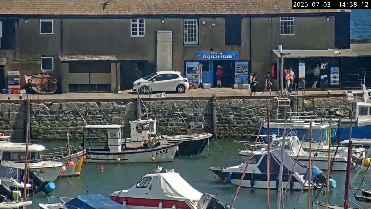 Lyme Regis Harbour Live Cam - Lyme Regis, Dorset, South West, England, United Kingdom