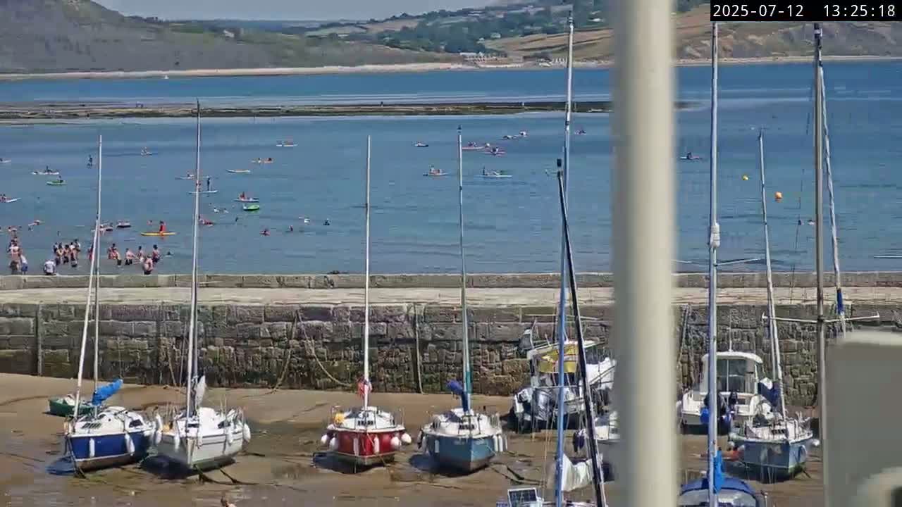 Lyme Regis Harbour Live Cam - Lyme Regis, Dorset, South West, England, United Kingdom
