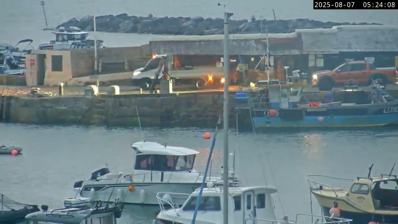 Lyme Regis Harbour Live Cam - Lyme Regis, Dorset, South West, England, United Kingdom
