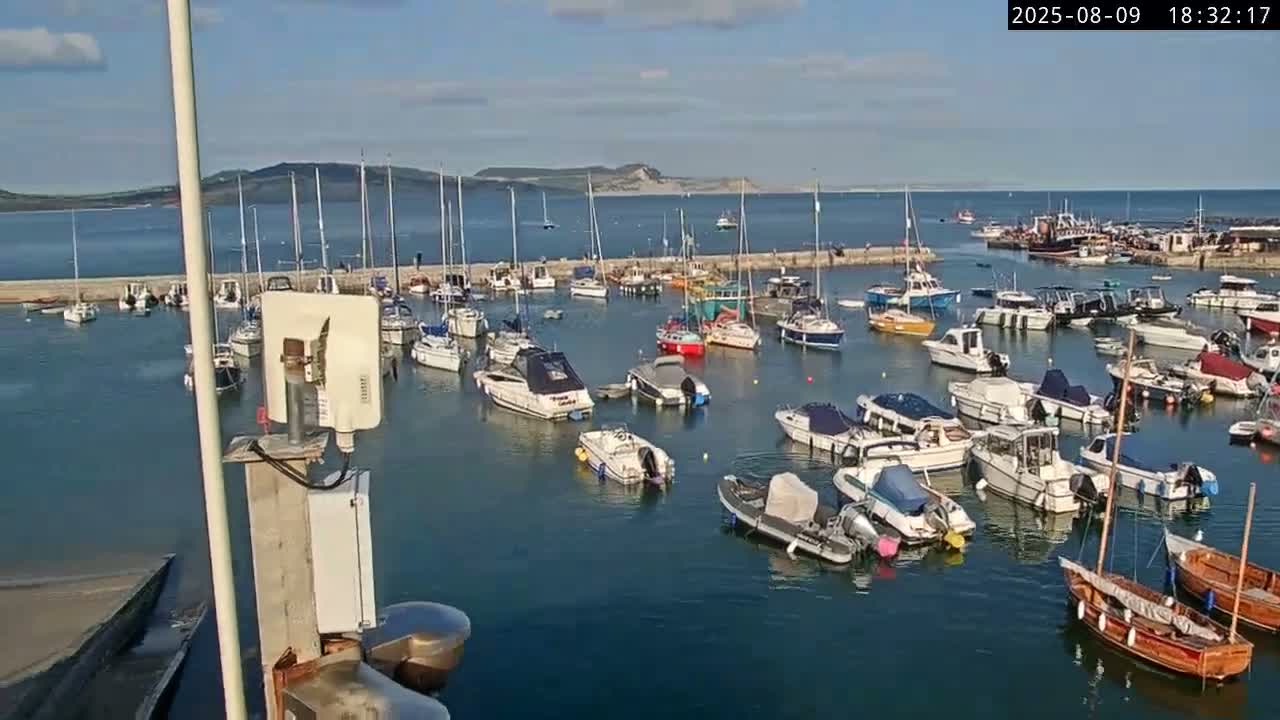 Lyme Regis Harbour Live Cam - Lyme Regis, Dorset, South West, England, United Kingdom