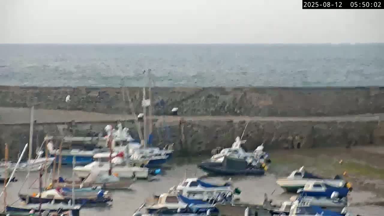 Lyme Regis Harbour Live Cam - Lyme Regis, Dorset, South West, England, United Kingdom