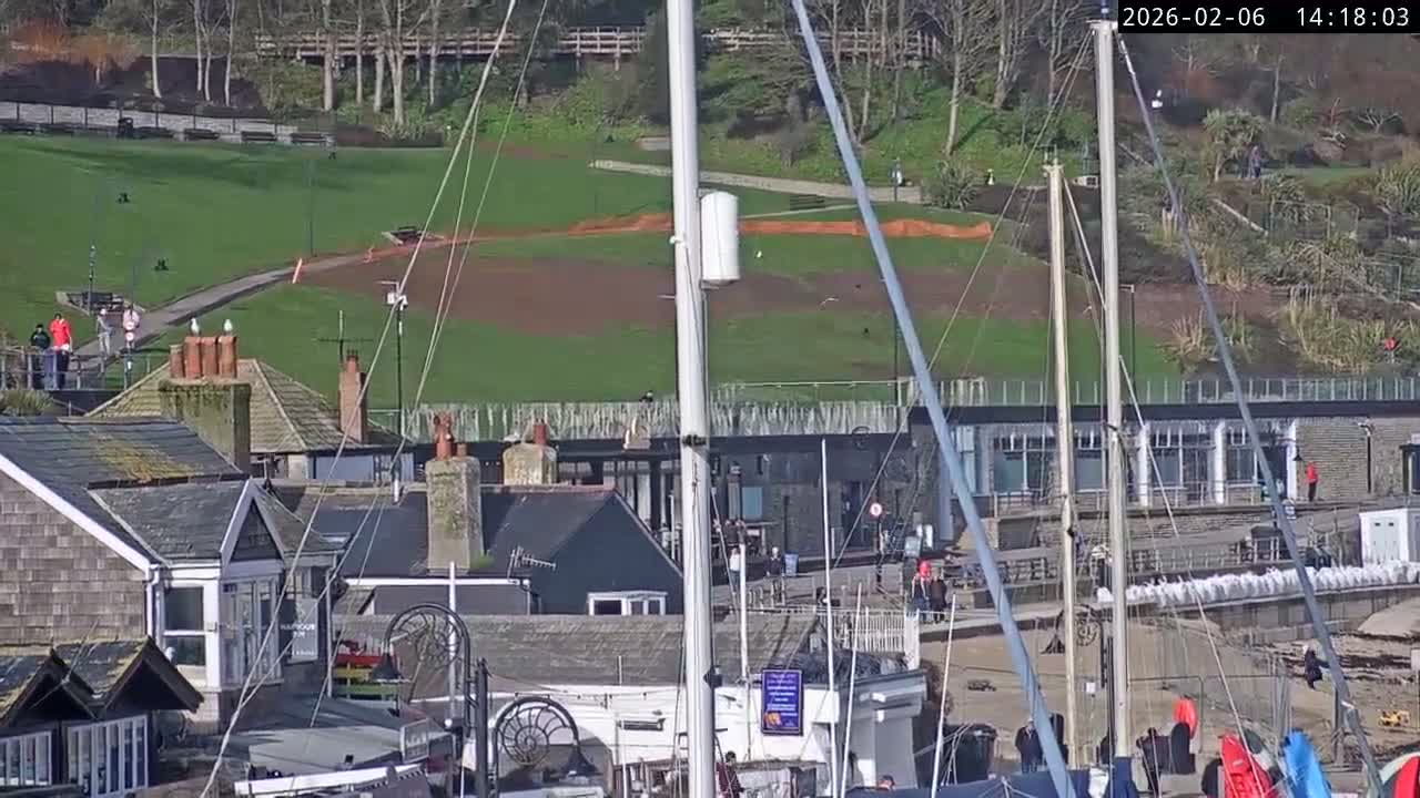 Lyme Regis Harbour Live Cam - Lyme Regis, Dorset, South West, England, United Kingdom