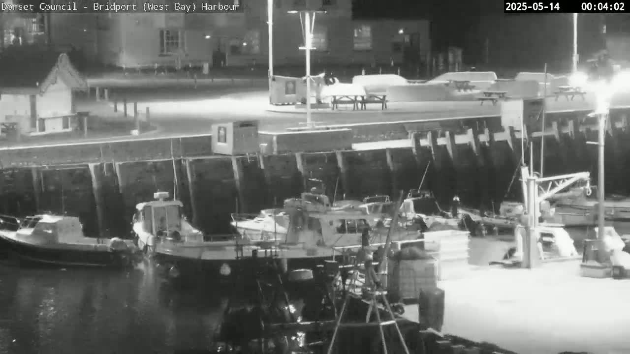 Bridport Harbour (West Bay) PTZ Live Cam - Bridport, Dorset, South West, England, United Kingdom