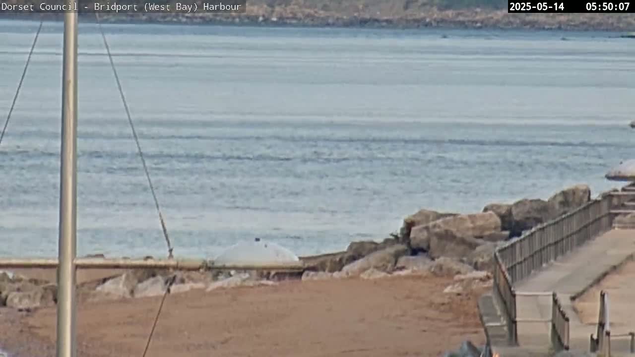 Bridport Harbour (West Bay) PTZ Live Cam - Bridport, Dorset, South West, England, United Kingdom