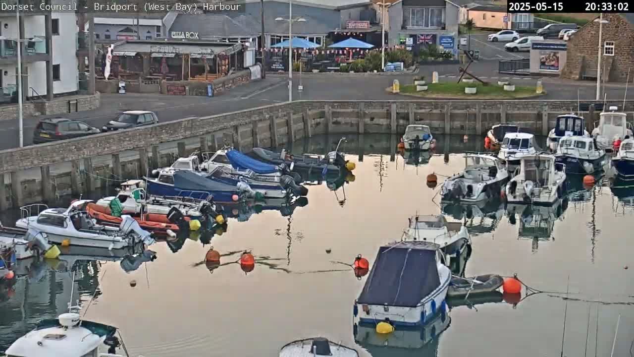 Bridport Harbour (West Bay) PTZ Live Cam - Bridport, Dorset, South West, England, United Kingdom