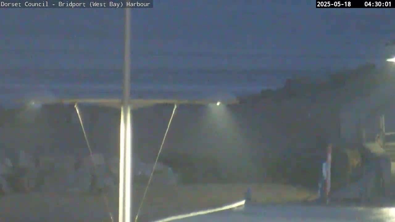 Bridport Harbour (West Bay) PTZ Live Cam - Bridport, Dorset, South West, England, United Kingdom