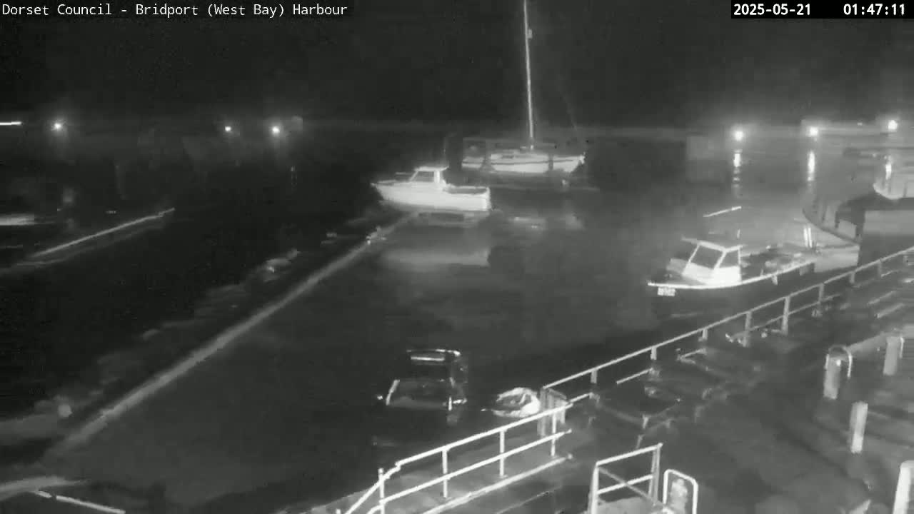 Bridport Harbour (West Bay) PTZ Live Cam - Bridport, Dorset, South West, England, United Kingdom