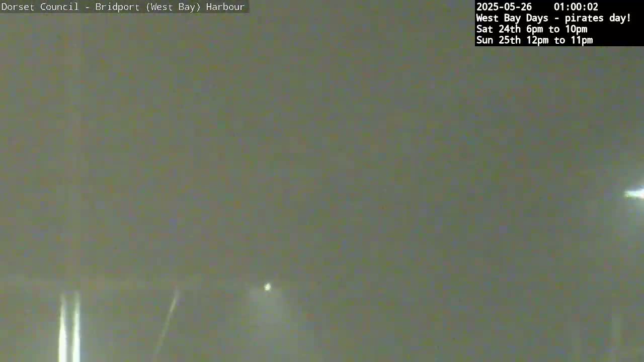 Bridport Harbour (West Bay) PTZ Live Cam - Bridport, Dorset, South West, England, United Kingdom