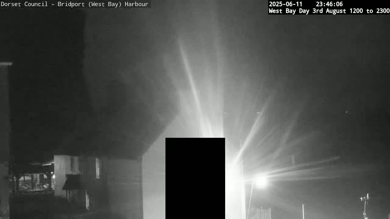 Bridport Harbour (West Bay) PTZ Live Cam - Bridport, Dorset, South West, England, United Kingdom
