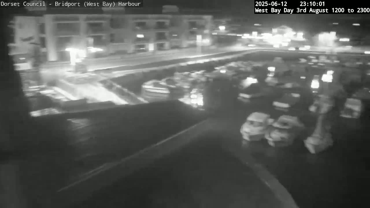Bridport Harbour (West Bay) PTZ Live Cam - Bridport, Dorset, South West, England, United Kingdom