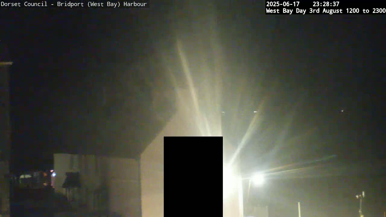 Bridport Harbour (West Bay) PTZ Live Cam - Bridport, Dorset, South West, England, United Kingdom