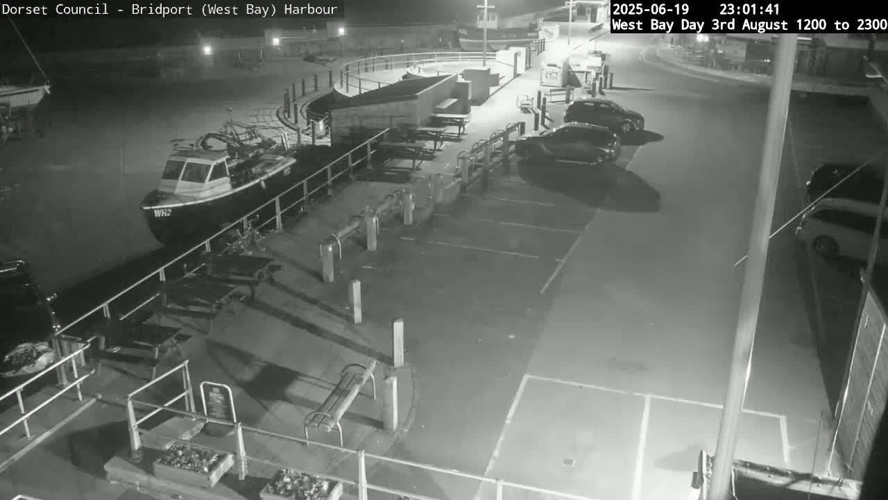 Bridport Harbour (West Bay) PTZ Live Cam - Bridport, Dorset, South West, England, United Kingdom