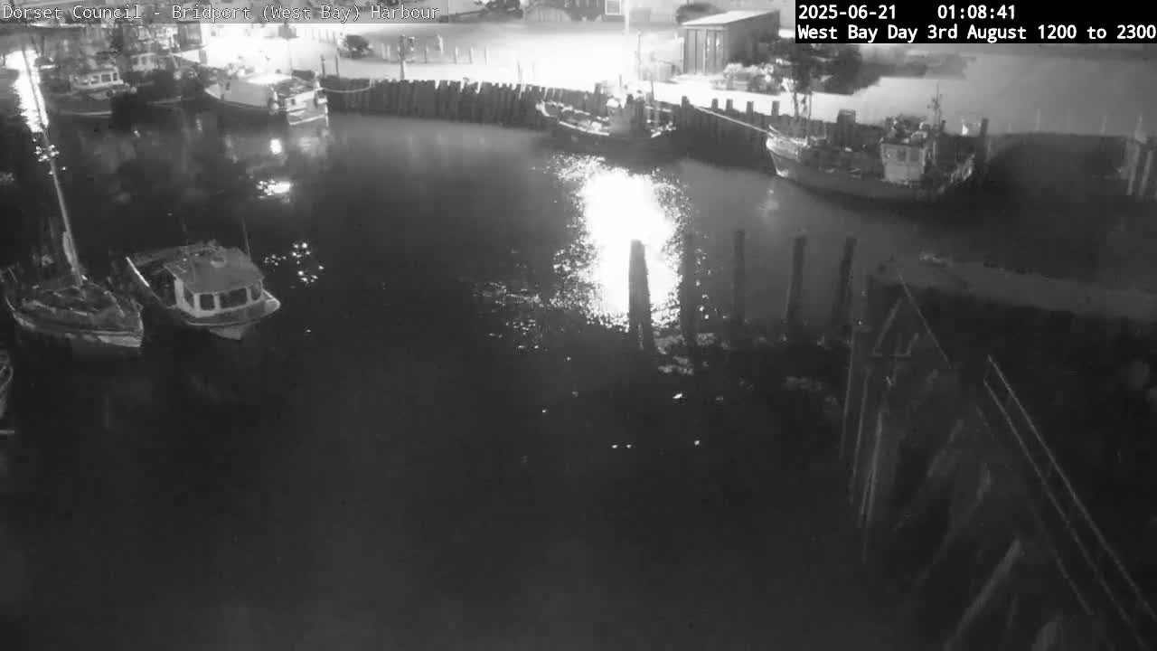 Bridport Harbour (West Bay) PTZ Live Cam - Bridport, Dorset, South West, England, United Kingdom