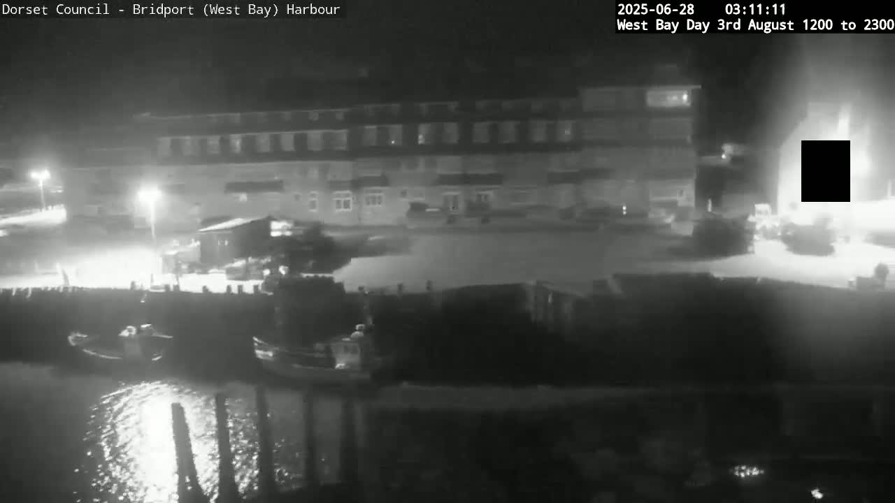 Bridport Harbour (West Bay) PTZ Live Cam - Bridport, Dorset, South West, England, United Kingdom