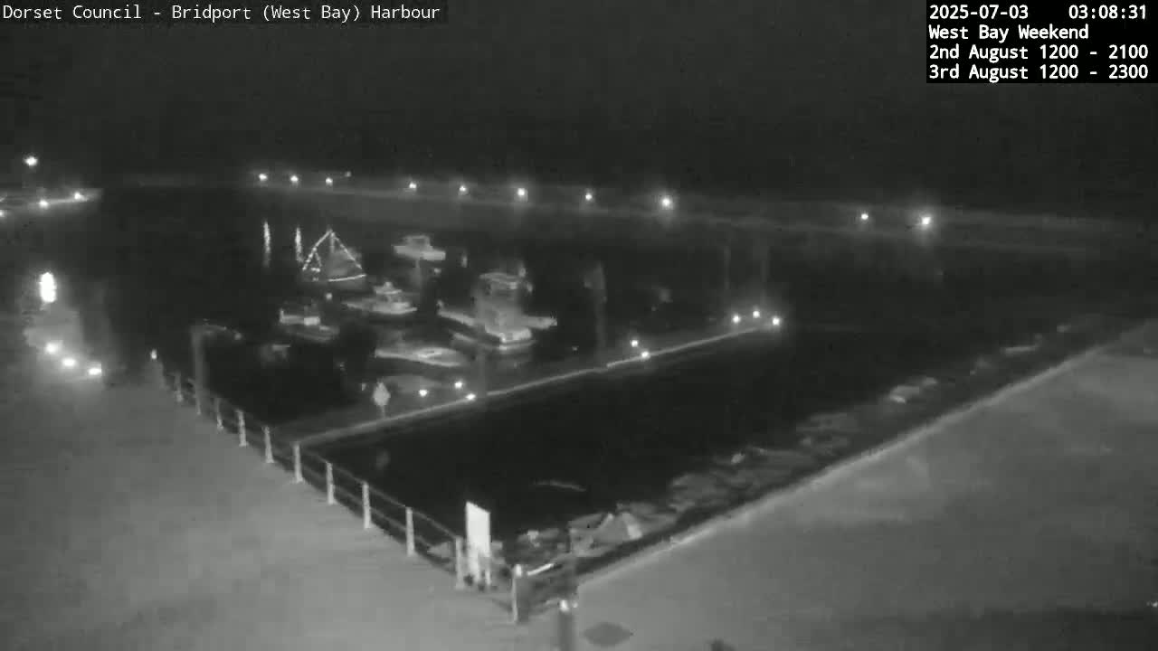 Bridport Harbour (West Bay) PTZ Live Cam - Bridport, Dorset, South West, England, United Kingdom