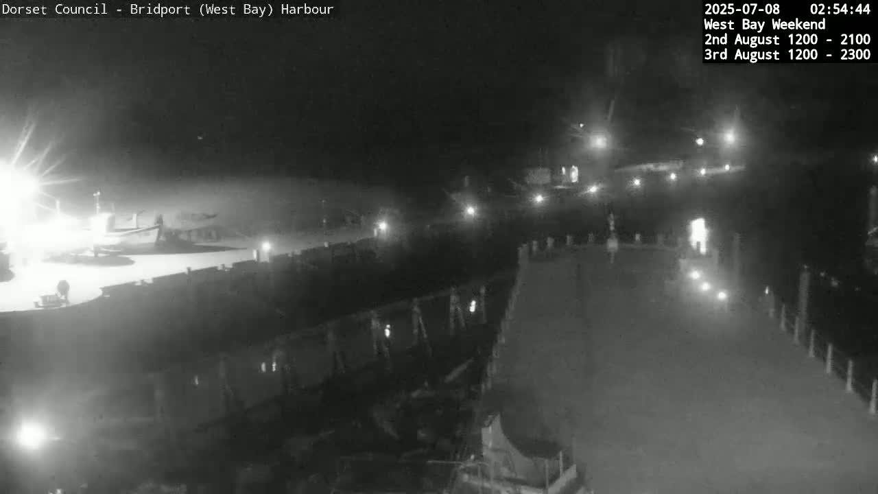 Bridport Harbour (West Bay) PTZ Live Cam - Bridport, Dorset, South West, England, United Kingdom