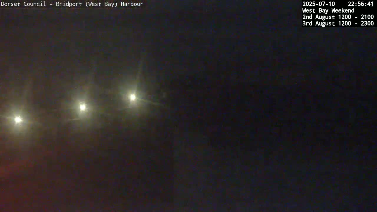 Bridport Harbour (West Bay) PTZ Live Cam - Bridport, Dorset, South West, England, United Kingdom
