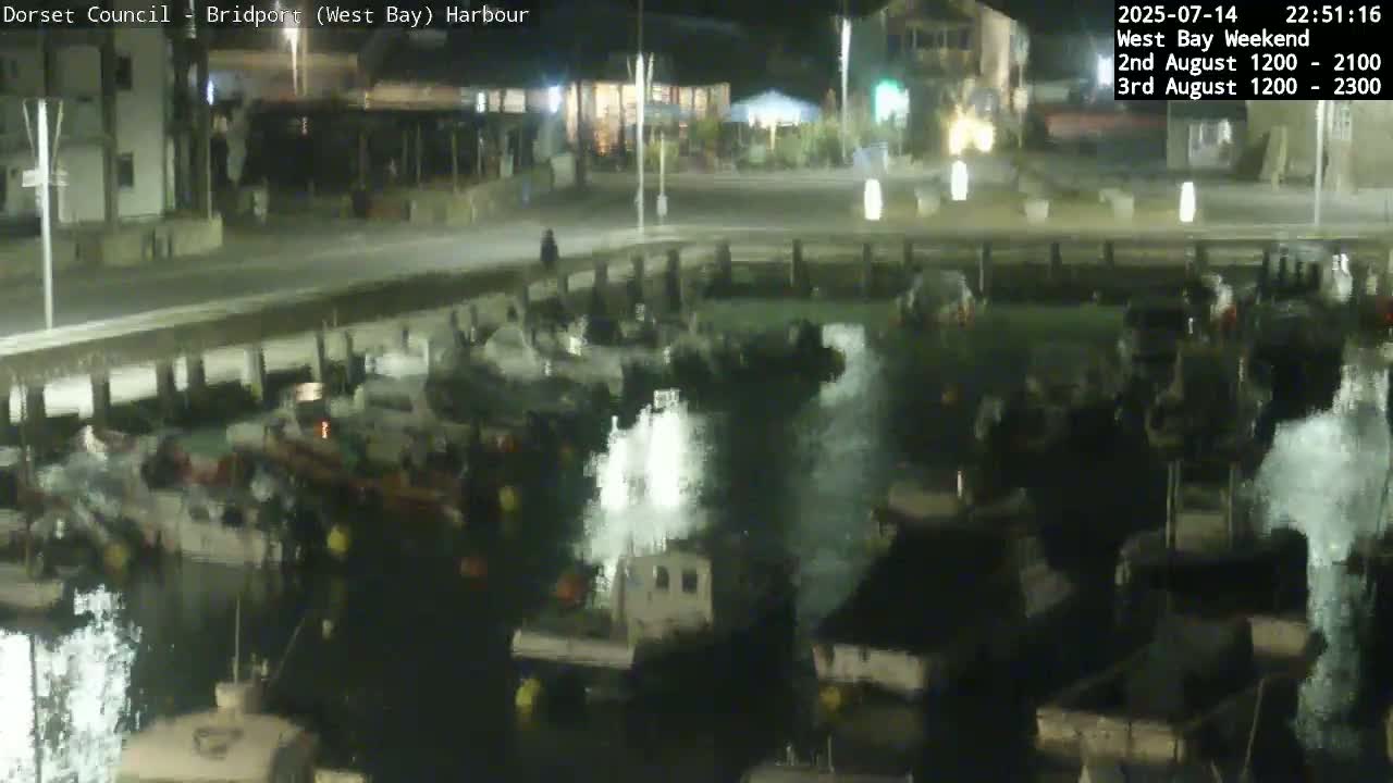 Bridport Harbour (West Bay) PTZ Live Cam - Bridport, Dorset, South West, England, United Kingdom