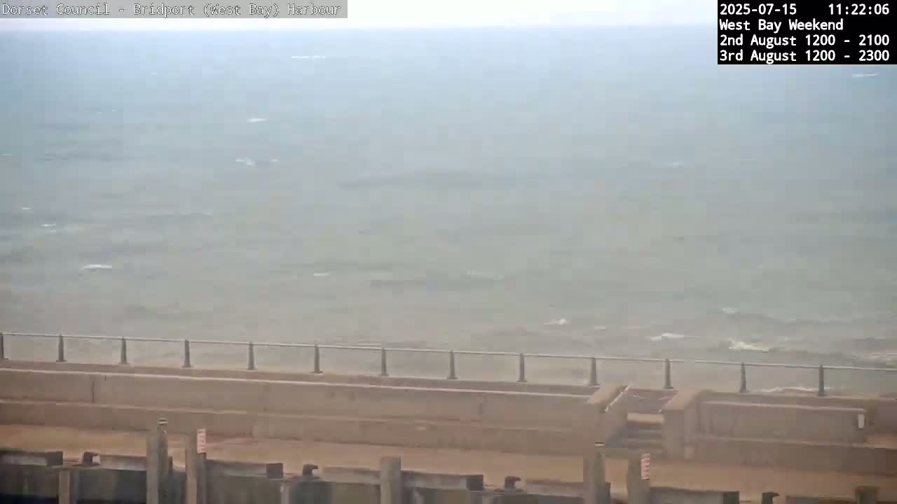 Bridport Harbour (West Bay) PTZ Live Cam - Bridport, Dorset, South West, England, United Kingdom