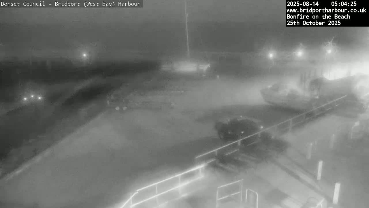 Bridport Harbour (West Bay) PTZ Live Cam - Bridport, Dorset, South West, England, United Kingdom
