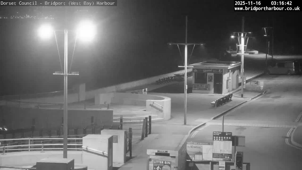 Bridport Harbour (West Bay) PTZ Live Cam - Bridport, Dorset, South West, England, United Kingdom