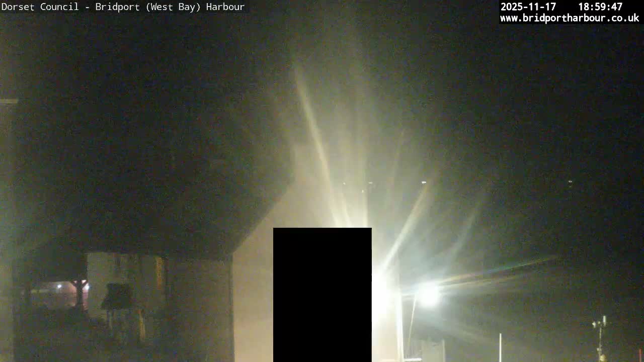 Bridport Harbour (West Bay) PTZ Live Cam - Bridport, Dorset, South West, England, United Kingdom