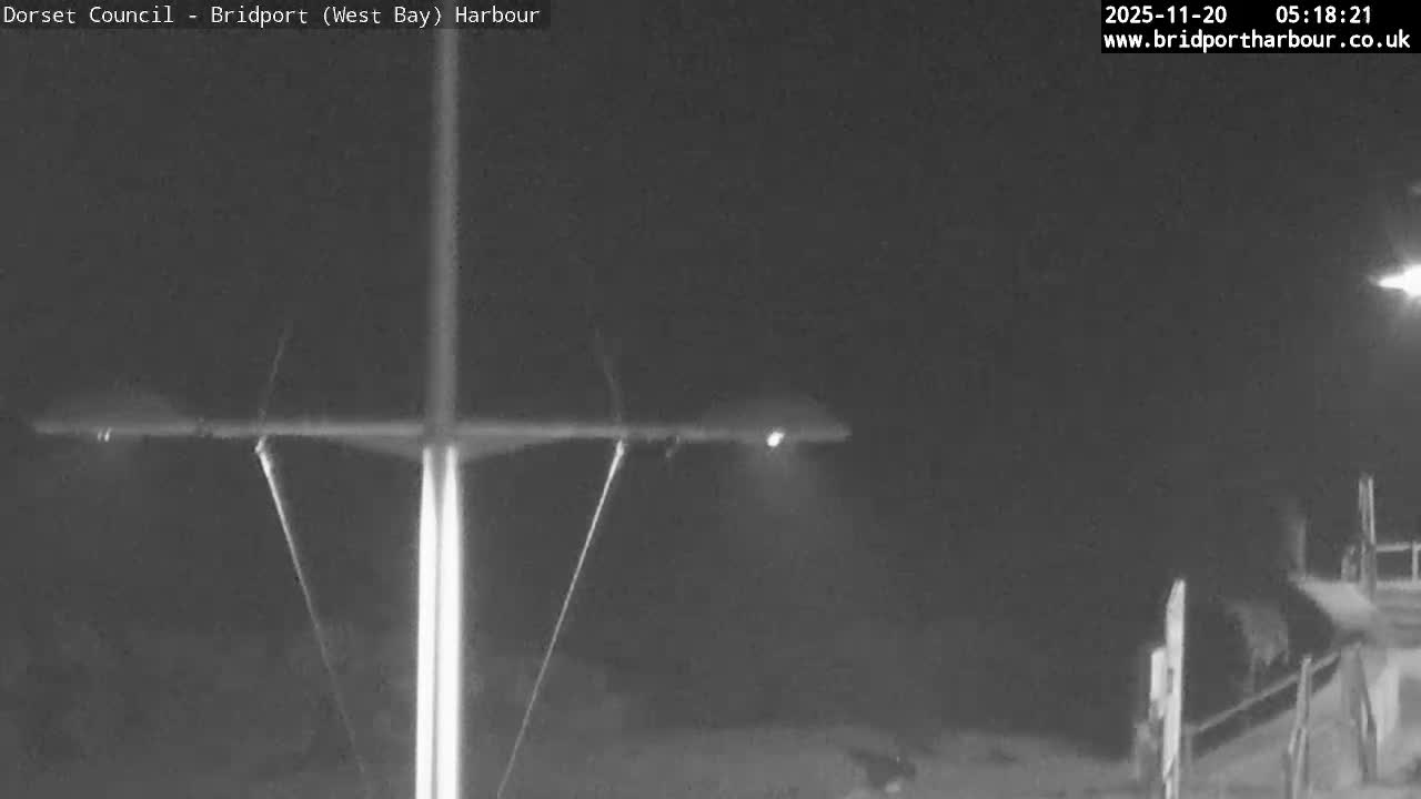 Bridport Harbour (West Bay) PTZ Live Cam - Bridport, Dorset, South West, England, United Kingdom