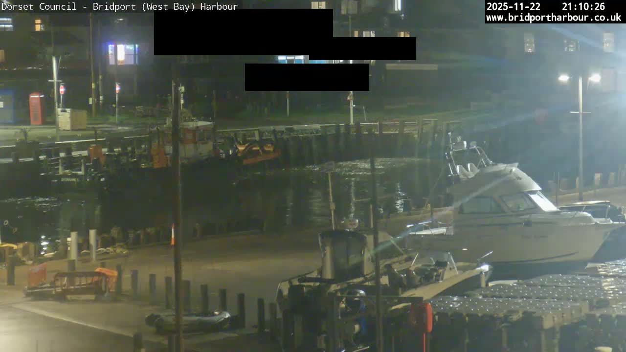 Bridport Harbour (West Bay) PTZ Live Cam - Bridport, Dorset, South West, England, United Kingdom