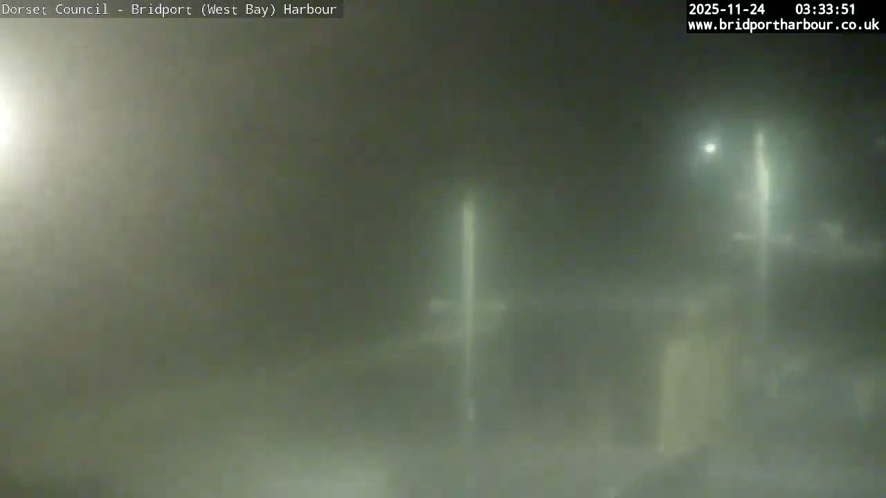 Bridport Harbour (West Bay) PTZ Live Cam - Bridport, Dorset, South West, England, United Kingdom