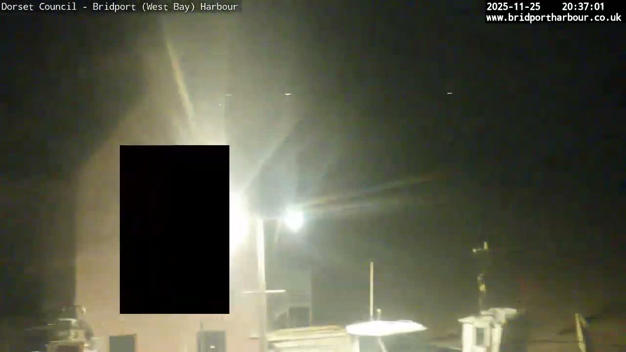 Bridport Harbour (West Bay) PTZ Live Cam - Bridport, Dorset, South West, England, United Kingdom