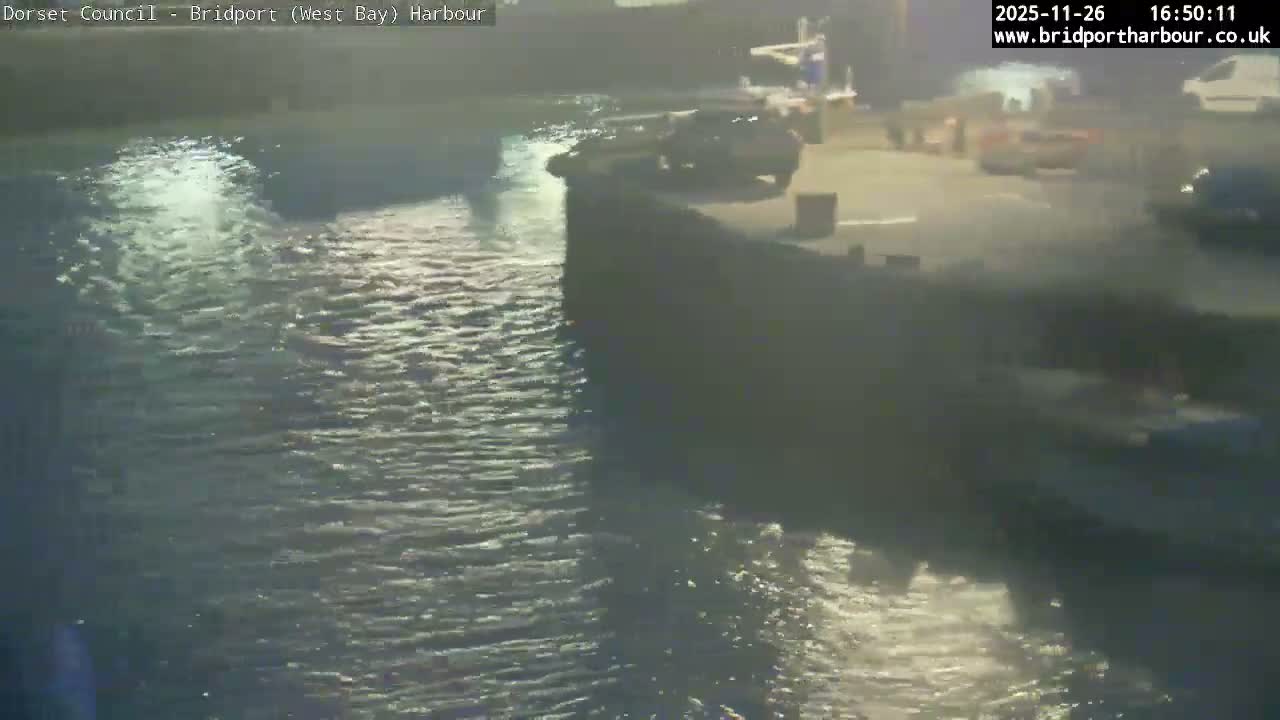 Bridport Harbour (West Bay) PTZ Live Cam - Bridport, Dorset, South West, England, United Kingdom