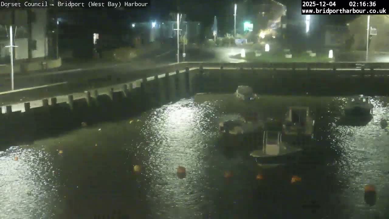 Bridport Harbour (West Bay) PTZ Live Cam - Bridport, Dorset, South West, England, United Kingdom
