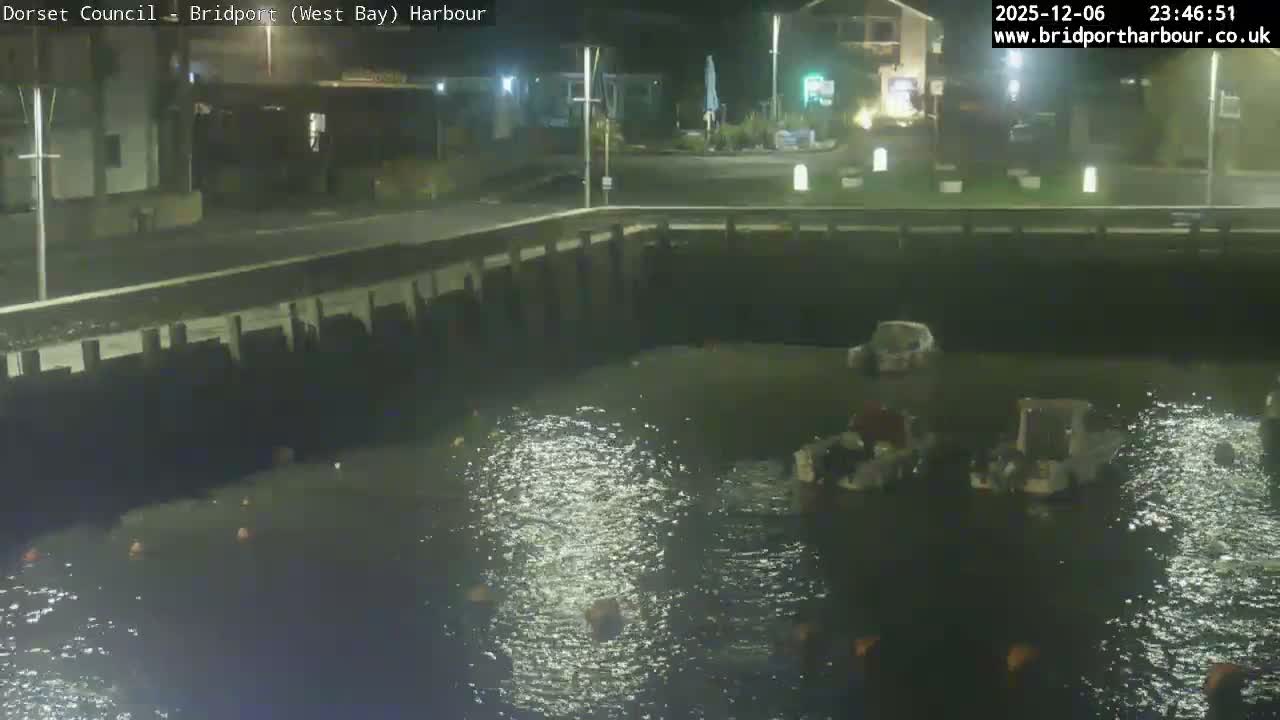 Bridport Harbour (West Bay) PTZ Live Cam - Bridport, Dorset, South West, England, United Kingdom