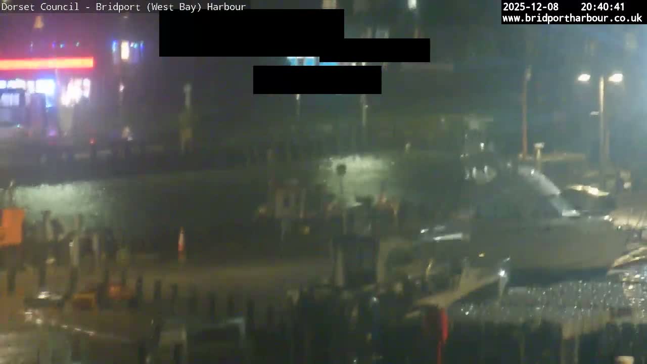 Bridport Harbour (West Bay) PTZ Live Cam - Bridport, Dorset, South West, England, United Kingdom