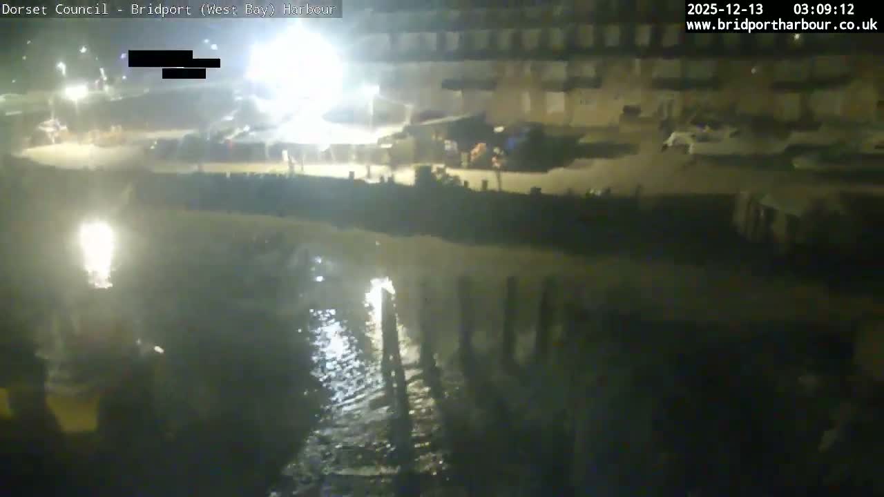 Bridport Harbour (West Bay) PTZ Live Cam - Bridport, Dorset, South West, England, United Kingdom