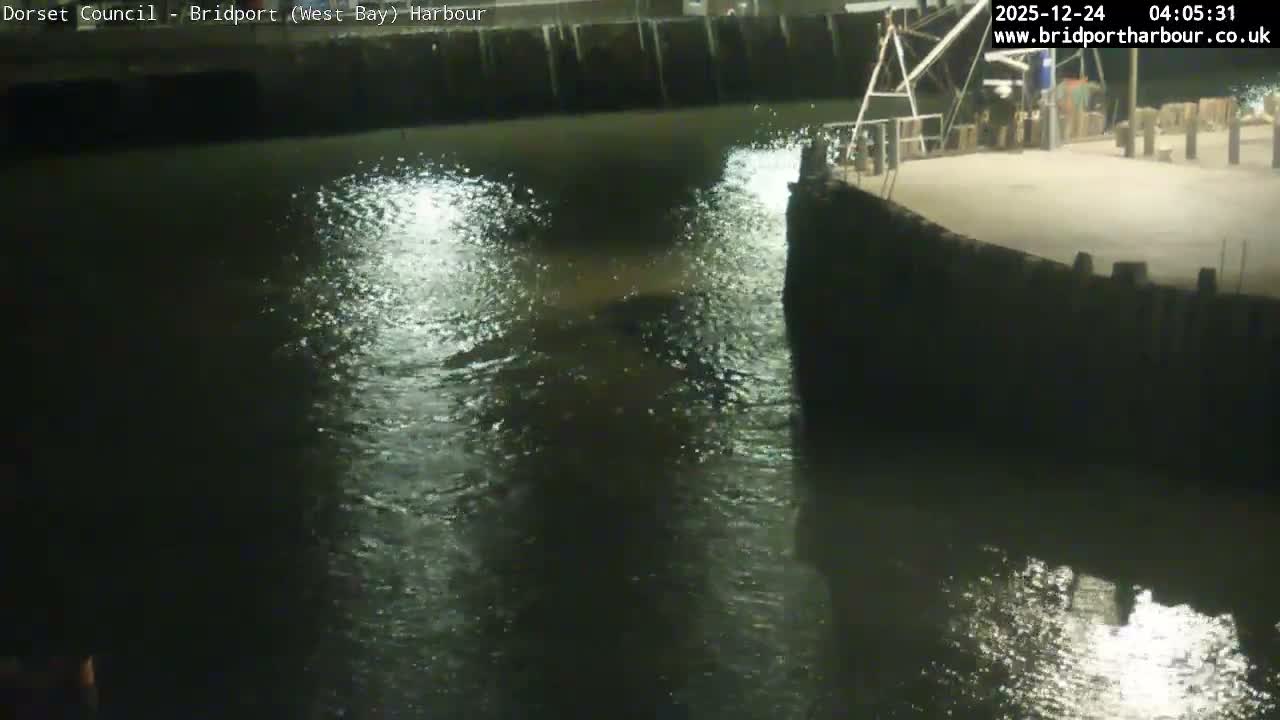 Bridport Harbour (West Bay) PTZ Live Cam - Bridport, Dorset, South West, England, United Kingdom
