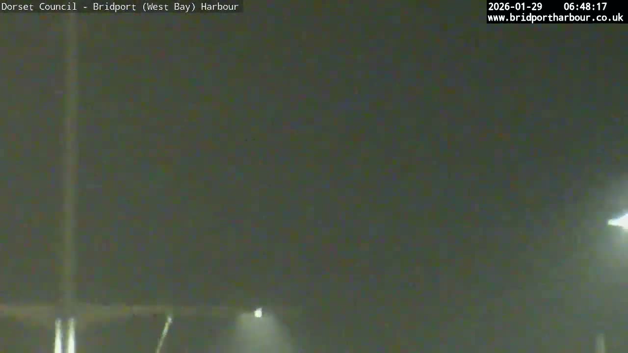 Bridport Harbour (West Bay) PTZ Live Cam - Bridport, Dorset, South West, England, United Kingdom