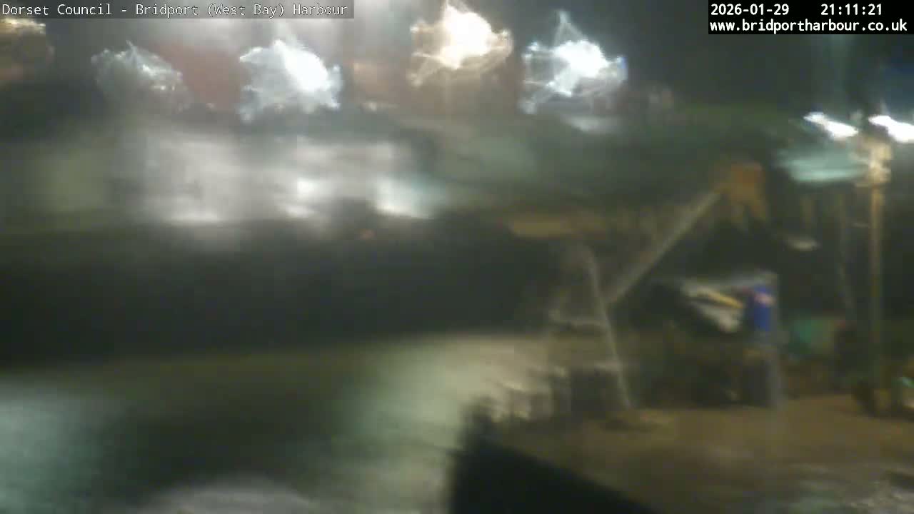 Bridport Harbour (West Bay) PTZ Live Cam - Bridport, Dorset, South West, England, United Kingdom
