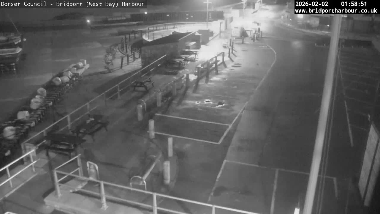 Bridport Harbour (West Bay) PTZ Live Cam - Bridport, Dorset, South West, England, United Kingdom