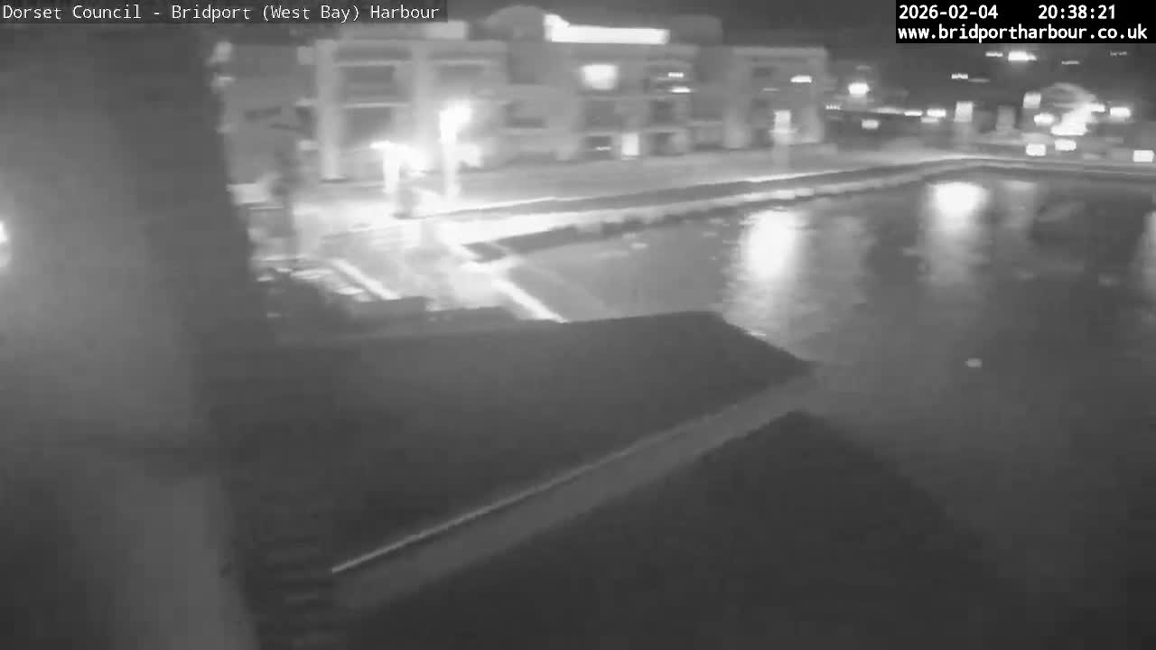 Bridport Harbour (West Bay) PTZ Live Cam - Bridport, Dorset, South West, England, United Kingdom