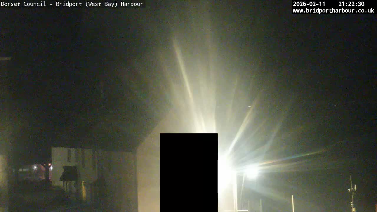 Bridport Harbour (West Bay) PTZ Live Cam - Bridport, Dorset, South West, England, United Kingdom