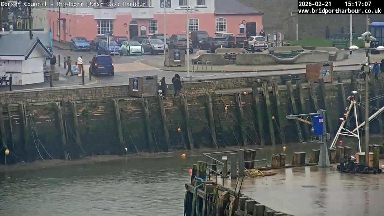 Bridport Harbour (West Bay) PTZ Live Cam - Bridport, Dorset, South West, England, United Kingdom