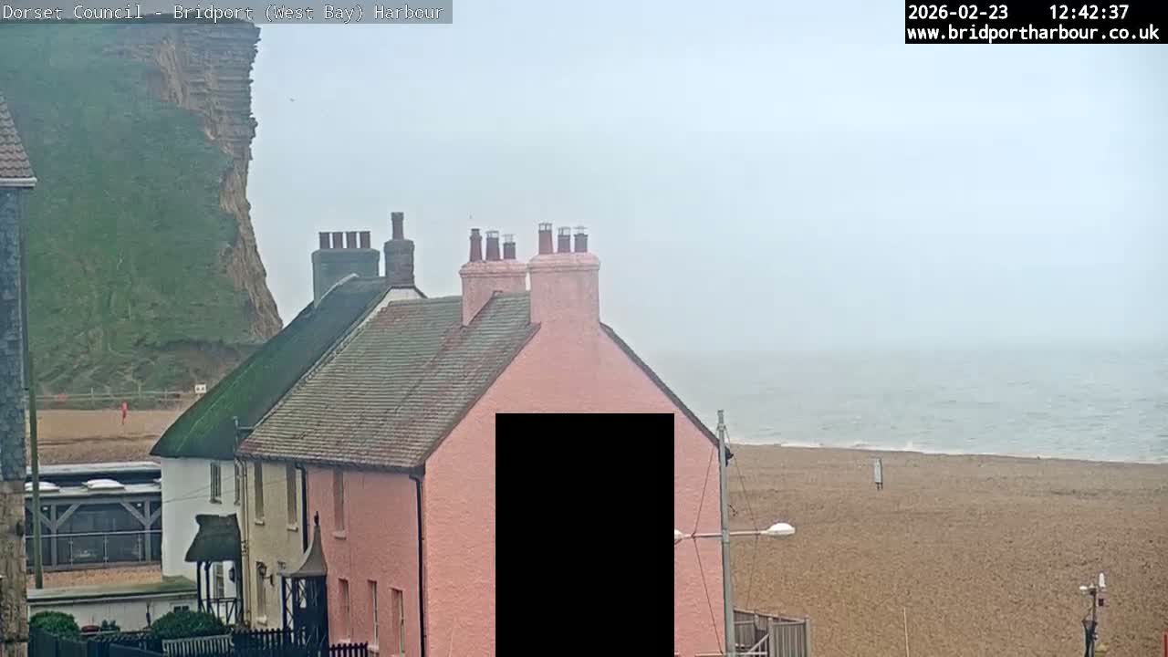 Bridport Harbour (West Bay) PTZ Live Cam - Bridport, Dorset, South West, England, United Kingdom