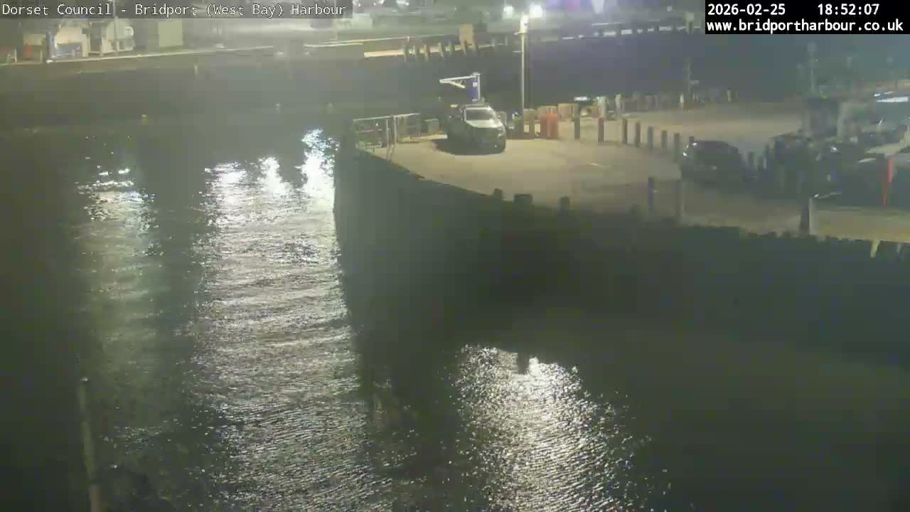 Bridport Harbour (West Bay) PTZ Live Cam - Bridport, Dorset, South West, England, United Kingdom